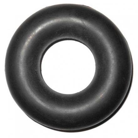 Эспандер кольцо нагрузка 55-60кг d-77мм гладкий Черный, фото 1
