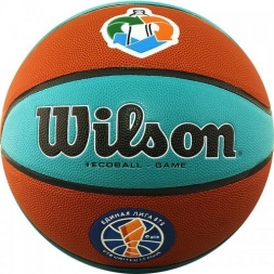 Мяч баскетбольный WILSON VTB Gameball ASG ECO, размер 7, лого Единой Лиги ВТБ