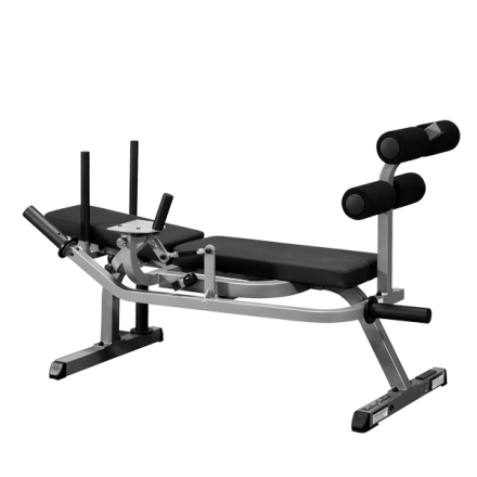 Скамья горизонтальная для тренировки мышц брюшного пресса Body-Solid GAB100 на свободных весах, фото 3