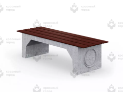 Скамейка бетонная тип-1
