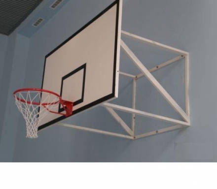 Баскетбольный щит настенный игровой (из фанеры)S-105-41-13 , фото 1