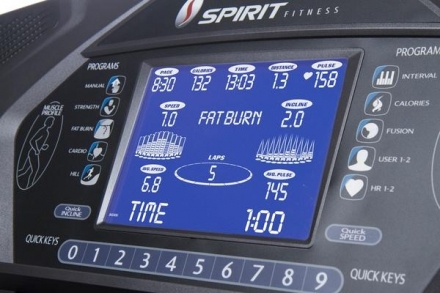 Беговая дорожка Spirit Fitness XT485				, фото 11