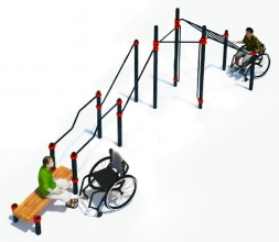 Комплекс для инвалидов-колясочников STRONG W-7.09 , фото 1
