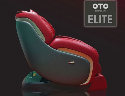 Массажное кресло OTO ET-01 Elite Maroon, фото 4