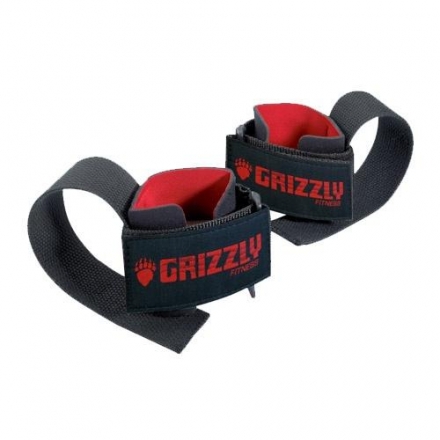 Ремни для тяги Grizzly Fitness Padded Lifting Strap 8614-04, пара, фото 1