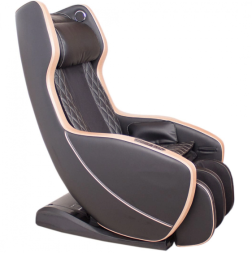 Домашнее массажное кресло Gess Bend коричнево-черное, фото 1