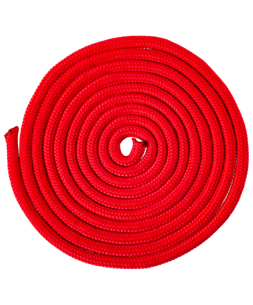Скакалка для художественной гимнастики RGJ-104, 3м, красный, фото 2