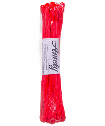 Скакалка для художественной гимнастики RGJ-104, 3м, красный, фото 4