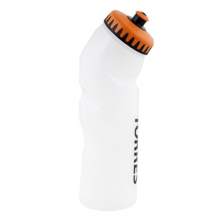 Бутылка для воды &quot;TORRES&quot;, арт. SS1028, 750 мл, мягкий пластик, прозрачная, оранжево-черная крышка, фото 1