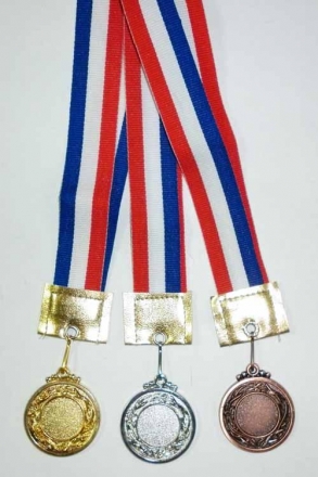 Медаль (без места) d-40мм бронза, фото 1