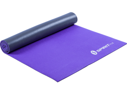 Коврик для йоги 6 мм серебристо-фиолетовый, фото 2