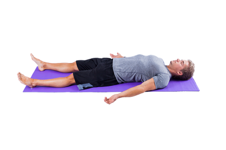 Коврик для йоги 6 мм серебристо-фиолетовый, фото 3