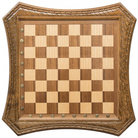Шахматы резные восьмиугольные в ларце с ящиками 50, Haleyan, фото 4