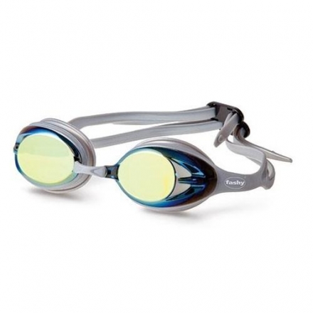 Очки для плавания &quot;FASHY Spark III&quot;, дымчатые линзы поликарбонат, нерегулируемая переносица, фото 1