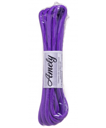 Скакалка для художественной гимнастики RGJ-104, 3м, фиолетовый, фото 4
