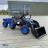 Электромобиль трактор c прицепом Harley Bella HL389-TRAILER синий