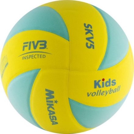 Мяч волейбольный тренировочный &quot;MIKASA SKV5-YLG&quot;, р. 5, фото 1