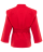 Куртка для самбо JS-302, красная, р.00/120