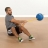Мяч с веревкой Perform Better Extreme Converta Ball, вес: 4 кг
