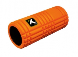 Массажный цилиндр GRID 33 см оранжевый, фото 2