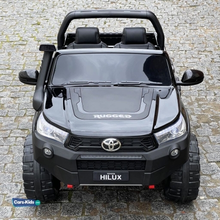 Электромобиль Toyota Hilux Rugged X DK-HL850 4WD черный, фото 3