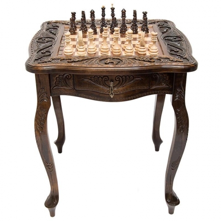Стол ломберный шахматный, Haleyan, фото 2