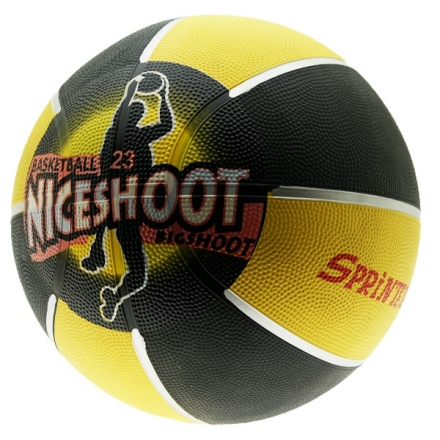 Мяч баскетбольный Sprinter Niceshoot 2035 р. 7 резина, фото 1