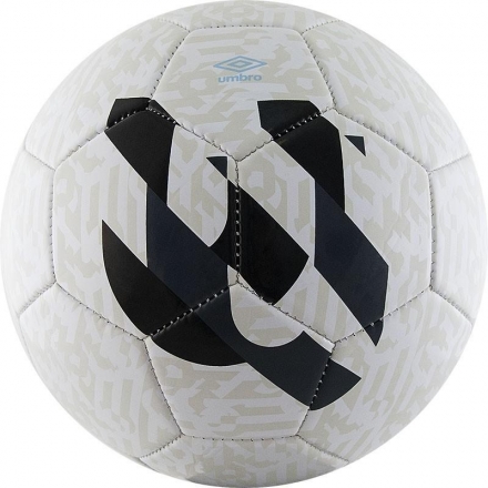 Мяч футбольный любительский &quot;UMBRO Veloce Supporter&quot;, р.5, бело-бежево-черно-голубой, фото 1