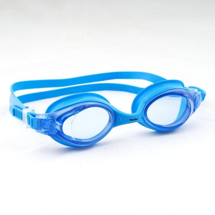 Очки для плавания &quot;FASHY Spark II&quot;, голубые линзы поликарбонат, нерегулируемая переносица, фото 1