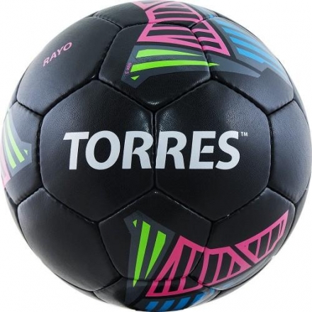 Мяч футбольный &quot;TORRES Rayo Black&quot;, размер 5, фото 1