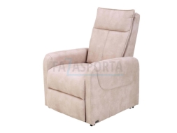 Массажное кресло-реклайнер EGO Lift Chair DM04004 Бежевое, фото 1