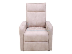 Массажное кресло-реклайнер EGO Lift Chair DM04004 Бежевое, фото 2