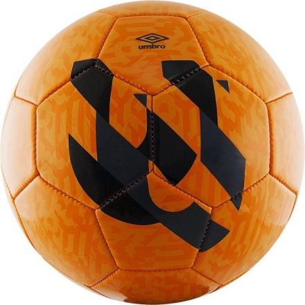 Мяч футбольный любительский &quot;UMBRO Veloce Supporter&quot;, р. 5, оранжево-черно-серый, фото 1
