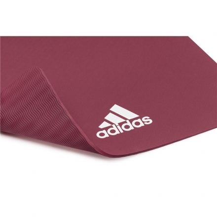 Коврик (мат) для йоги Adidas, цвет Загадочно-красный, ADYG-10100MR, фото 3