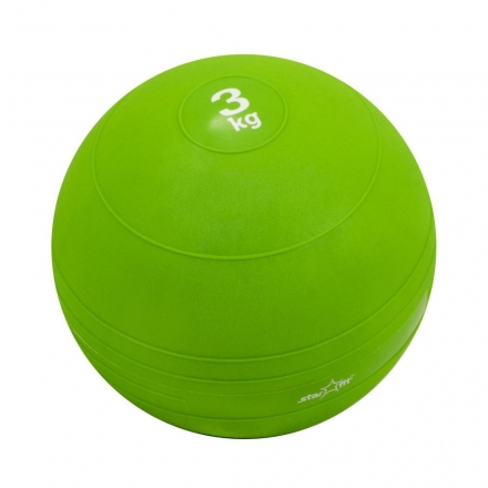 Медбол GB-701, 3 кг, зеленый, фото 1