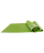 Коврик для йоги FM-102, PVC, 173x61x0,3 см, с рисунком, зеленый