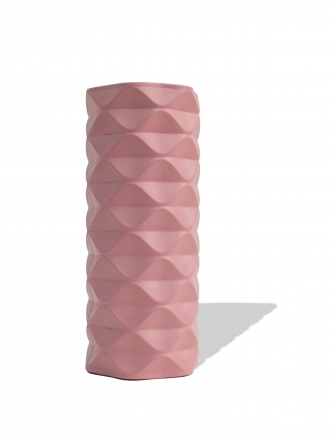 Цилиндр массажный 33 см розовый, фото 4