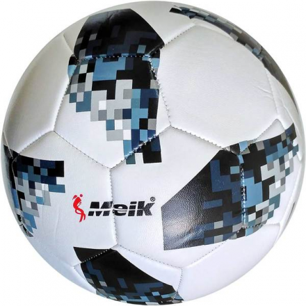 Мяч футбольный Meik-Telstar, 3-слоя  PVC 2.3, 340 гр, машинная сшивка, фото 1