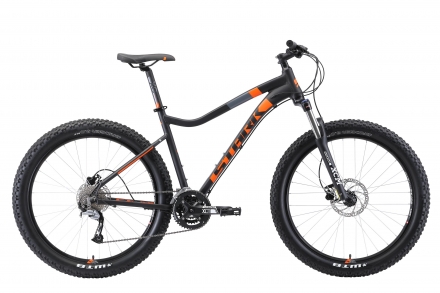 Велосипед Stark&#039;19 Tactic 27.5 + HD чёрный/оранжевый 19&quot;, фото 1