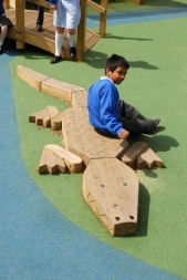Детский игровой элемент Крокодил, фото 1