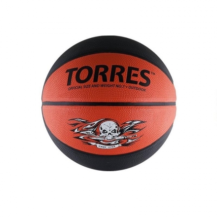 Мяч баскетбольный Torres Game Over №7, фото 1