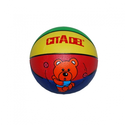 Мяч баскетбольный размер 2 с рисунком, фото 1
