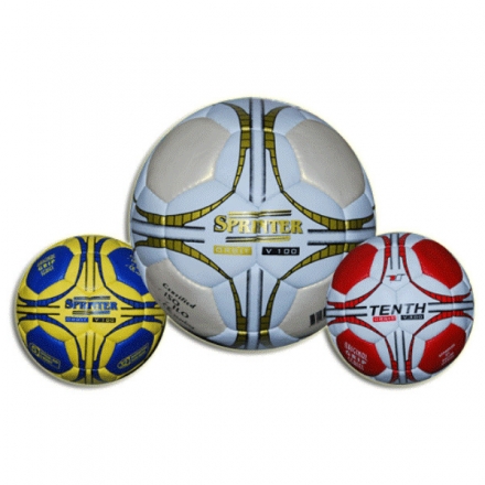 Мяч футбольный Sprinter Orbit V100 р. 5 синтет.кожа бутиловая камера, фото 1