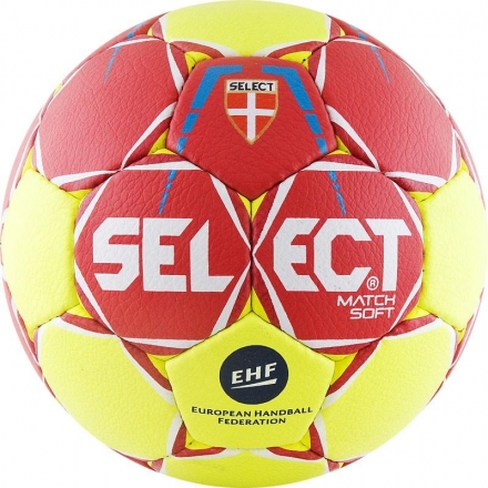 Мяч гандбольный матчевый &quot;SELECT Match Soft&quot;, Senior (размер 3), для команд сред. уровня, фото 1