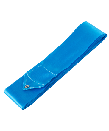 Лента для художественной гимнастики RGR-201 4м, с палочкой 46 см, голубой, фото 2