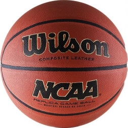 Мяч баскетбольный &quot;WILSON NCAA Replica Game Ball&quot;, размер 7, композитная кожа (PU)