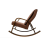 Массажное кресло качалка FUJIMO CAROLINE F2001 TCF Шоколад (TONY 8)