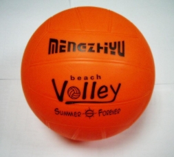 Мяч волейбольный №4 (резина, ПВХ)