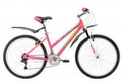 Велосипед Stark'17 Luna 26.1 V розово-желтый 14,5&quot;