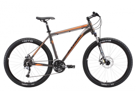 Велосипед Stark&#039;18 Tactic 27.5 D тёмно-серый/оранжевый/чёрный 16&quot;, фото 1